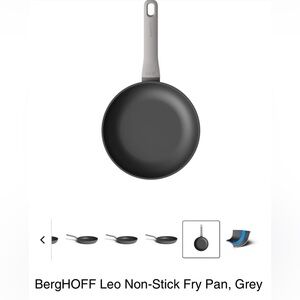 Nordstrom Customer Return . . .  BergHOFF Leo Non-Stick Fry Pan  |  Grey